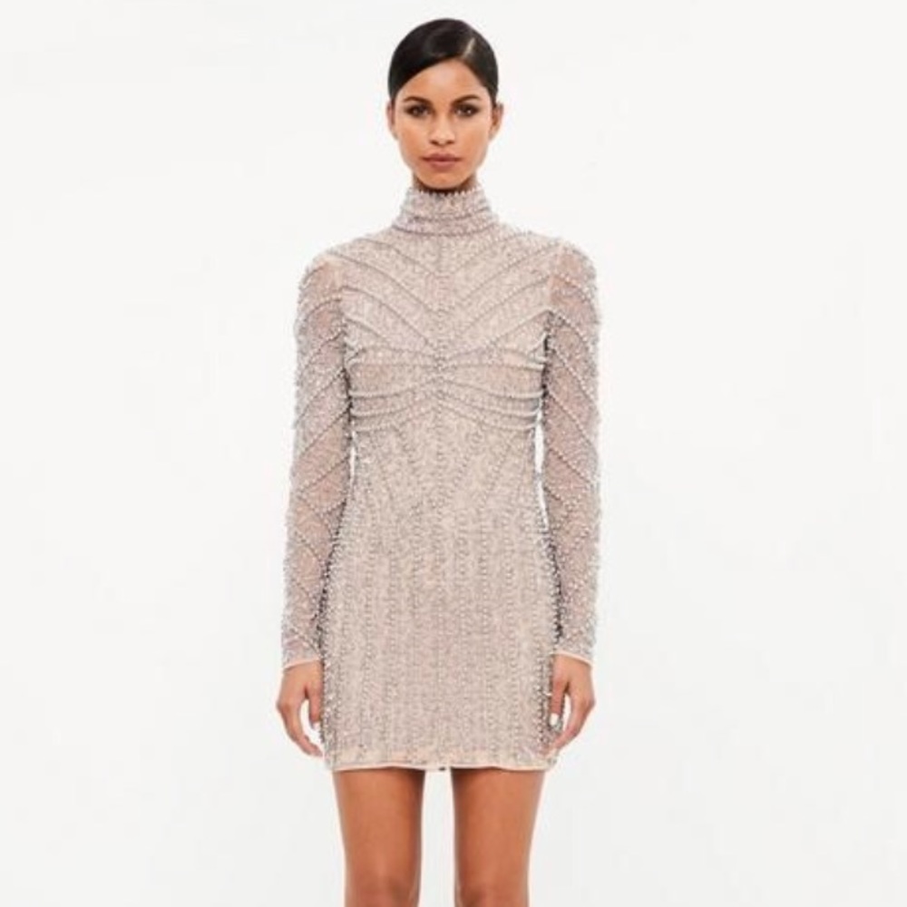 Missguided embellished Dress Peace + Love